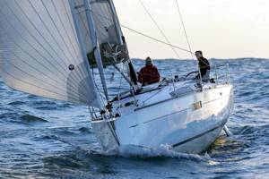 A Jeanneau Sun Odyssey 349 sailing yacht available from Greek Sails in Poros, Greece