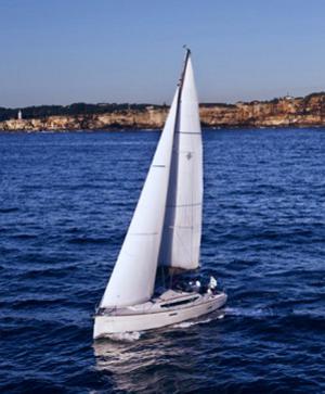 A Jeanneau Sun Odyssey 389 sailing yacht available from Greek Sails in Poros, Greece