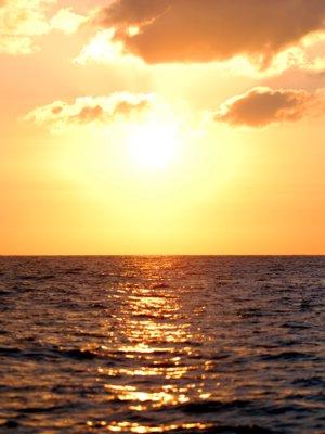 A beautiful sunset as you will experience during your flotilla sailing holiday or bareboat yacht charter with Greek Sails