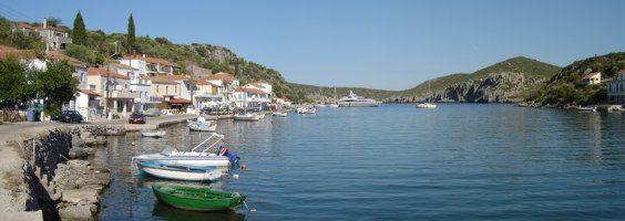 The idyllic inlet of Yerakas